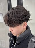 フェザーパーマ/ニュアンスパーマ/シークレットパーマ