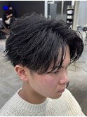 熊本メンズパーマ ニュアンスパーマ フェザーパーマ MEN'S HAIR