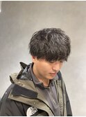 波巻きパーマ