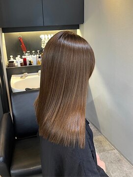 エンター 天神店(ENTER) 艶髪ブラウン/髪質改善/ストレート/ENTER 天神店