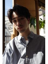 サンアタゴノット(san.atagonot)&nbsp;大人センターパート　ニュアンスパーマ/フェザーパーマ/メンズ