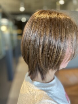 ジールヘアー(GIIL HAIR) カーキブラウンカラー