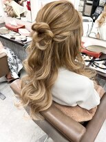 セットサロン ベル(Belle)&nbsp;ハーフアップ
