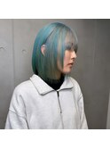 セクションカラー/デザインカラー/ベールブルー/シルバー