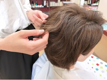 ビューティーサロンガーデン(Beauty Salon GARDEN)の写真/再現性の高いカットが自慢のサロン◎髪質や骨格に合わせたカットで、あなたに一番似合うスタイルをご提案♪