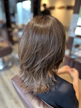 ヴィラ アンド テラス(Villa X terrace) 【エイジングケア】抗酸化美髪エステ+抗酸化カラー