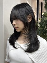 ダイアモンドリリーキートス(Diamond Lily kiitos)&nbsp;クラゲヘアー/小顔に見せるヘア/ココアベージュ/一宮