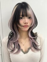 アイトーキョーエス 渋谷(AI TOKYO S) 着物ヘア/大人ガーリー/ダークアッシュ/似合わせカット/渋谷