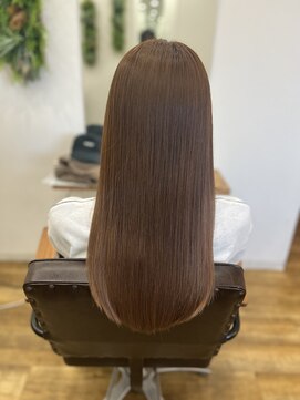 リンク(Link Hair&Spa) オレンジベージュ/艶髪