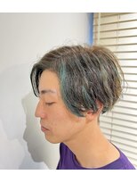 ラピスタ 池袋(Lapista) 韓国ヘアハッシュカットダブルハイライトカラー【Lapista池袋】