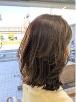 フリックフラック 西台店(Flic Flac)&nbsp;ミディアムレイヤー×マットベージュ【西台/高島平/蓮根】