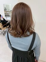 エトレ(etore)&nbsp;透明感ミルクティーアッシュ/ミディアム/ウェーブ