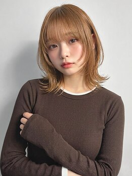 ベルフェミンキルン(Belle femin kilun)の写真/韓国ヘア/レイヤーカット/顔周りカットが人気美容室◎顔タイプ/顔型に合わせたカットで小顔見せも◎橘通西