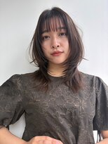 ケーツー エソラ池袋店(K-two) ミディアム×外はね*ミディアムレイヤーカット*くびれヘア
