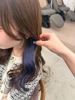リル(re'll)&nbsp;《花屋併設》ラベンダーカラー［酸性ストレート/ヘアセット］
