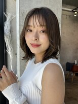 イル 天神西通り店(ill)&nbsp;20代30代ボブ/ミディアムレイヤー／グレージュ/透明感/天神/大名