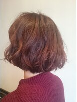 グランジ&nbsp;ローズブラウンカラー&ふわ巻き仕上げ♪