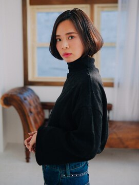 クライブヘアー 佐倉店(CRiB hair) 大人クールなダークボブ