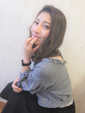 アンカー バイ ラフ(anchor by Laf) ヘルシーレイヤーロブ×グレージュラフカール