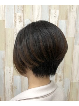 レッツ(Lets) かっこいい前下がりショートカット