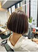 repose.hair/テラコッタ/ミニウルフ/くすみブルー[日本橋駅]