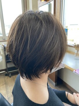 トップヘアー 中庄店(TOP HAIR fuapua) ハンサムショート