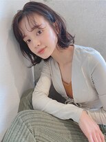 ルービック 豊中(Rubik's)&nbsp;シースルーバング/小顔くびれミディアムボブ