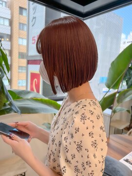 ロンドアジュール 横浜(Lond azur) 【阿部もえる】きゅっとミニボブ