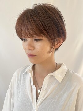 サラ 新宮店(SARA) ショート/オレンジベージュ