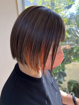 フェリア サウスガーデン(felia southgarden) 大人可愛いオレンジイヤリングカラー