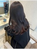 ナチュラルブラウン×レイヤーカット