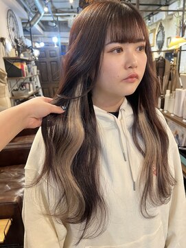 トロニー(TLONY) エクステごとカラー インナーエクステ style/miaki