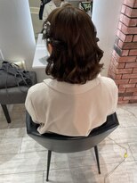 サロンナビ(Salon Navi)&nbsp;サイドハーフアップ
