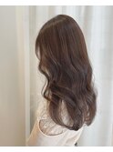 ブリーチなし美髪グレーベージュ