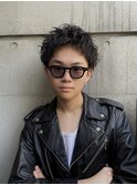 メンズショート/スパイキーショート/フェザーショート