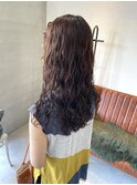 ロングパーマ