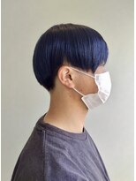 イタクラ 赤道店 (ITAKURA)&nbsp;マッシュヘア/ネイビーカラー/ブルーブラック/ツーブロック