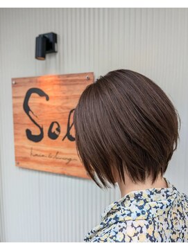 ソル 千葉(Sol) 手間いらす楽ちんショートボブ