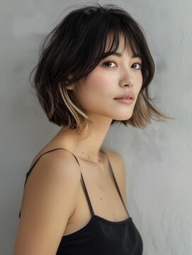 アルトリスト(Altruist Aging×HAIR&SPA) ☆イメチェンピンクベージュアンブレラカラー前髪クールショート