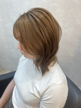 アグ ヘアー ナッツ 秦野店(Agu hair nuts) 乾かしただけでくびれるレイヤー　秦野