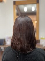 ログ(log) 縮毛矯正＋ゼロテクリタッチカラー