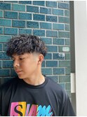 束感刈り上げビジネス七三ツーブロックアップバングgwdajm