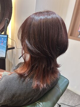 ルプス ヘアーアンドメイク(LUPUS HAIR&MAKE) ウルフカット/インナーカラー/デザインカラー/10代/20代