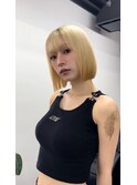 韓国ボブ］首を長く魅せ小顔効果◎Aラインボブ！