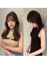 ナチュラルな透明感のあるカラーお任せください♪ブリーチなしダブルカラーもおすすめです/韓国/レイヤー