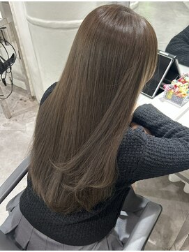 ユーフォリア 渋谷グランデ(Euphoria SHIBUYA GRANDE) オリーブグレージュ　赤み消しカラー