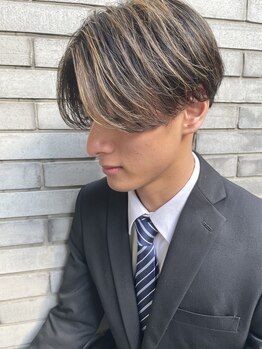キートス 高知店(kiitos)の写真/【関西大人気サロンが高知に上陸】メンズパーマで絶大な支持を集めるmen'sスタイリストによる似合わせヘア