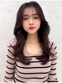 韓国ヘア/くびれ巻き/ヨシンモリ/小顔カット/イメチェン