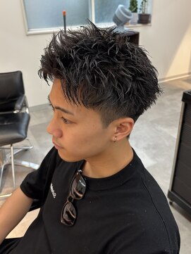 シーフ 千葉(Cyf) スパイキーショートアクティブショートルーズパーマ千葉駅保立