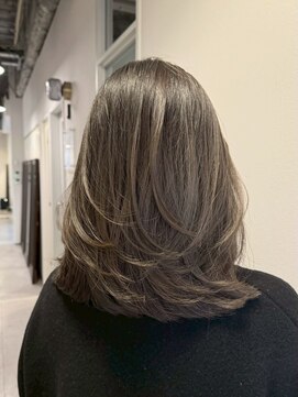 ムード(MOOD,) 暗めカラー/グランマッシュ[レイヤーカット/髪質改善/銀座]